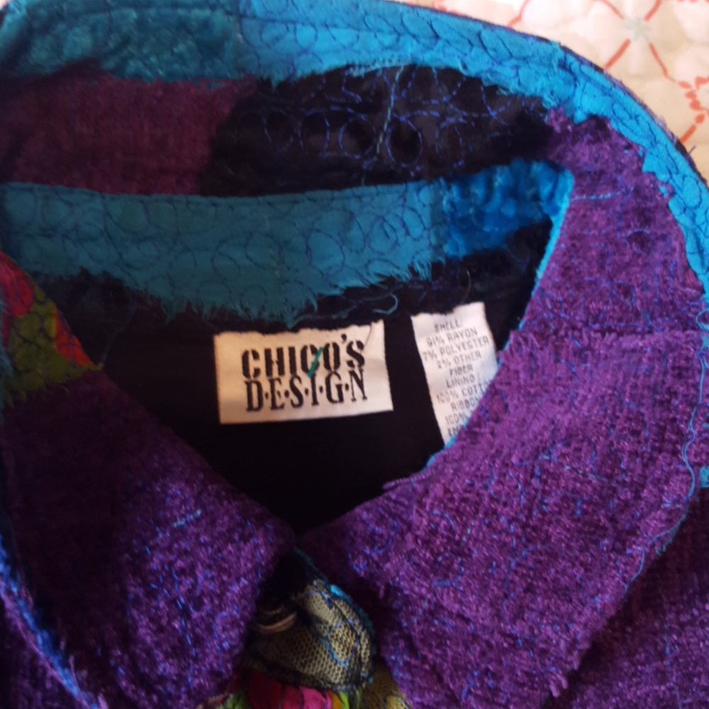 Chicos patchwork jacket - Picture 9 of 11